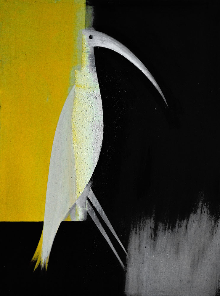 Ros Blasco Grand vide 2013 huile sur toile 130 x 97 cm